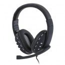 GPLUS אוזניות+מיקרופון חיבור USB למחשב